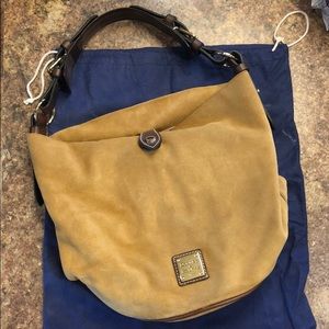 Dooney & Bourke Suede Hobo Purse